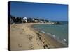 Beach, Broadstairs, Kent, England, United Kingdom-David Hughes-Stretched Canvas