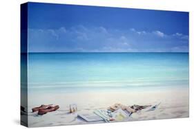 Beach Broker-Lincoln Seligman-Stretched Canvas