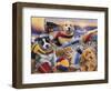 Beach Buddies-Jenny Newland-Framed Giclee Print