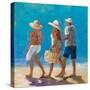 Beach Buddies-Julie DeRice-Stretched Canvas