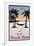 Beach Bum Hammock Between Palm Trees Plastic Sign-null-Framed Art Print