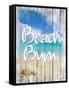 Beach Bum-Tina Lavoie-Framed Stretched Canvas