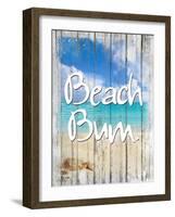 Beach Bum-Tina Lavoie-Framed Giclee Print