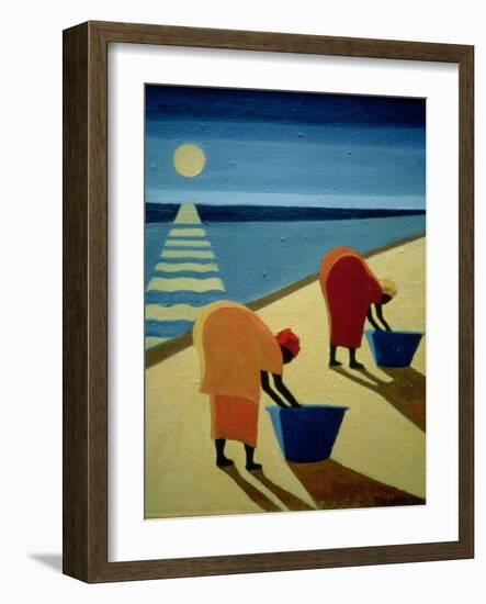 Beach Bums, 1997-Tilly Willis-Framed Giclee Print
