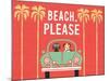 Beach Bums Beetle I-Michael Mullan-Mounted Art Print