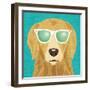 Beach Bums Golden I-Michael Mullan-Framed Art Print