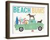 Beach Bums Truck I-Michael Mullan-Framed Art Print