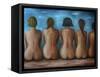 Beach Bums-Leah Saulnier-Framed Stretched Canvas