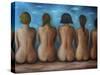 Beach Bums-Leah Saulnier-Stretched Canvas