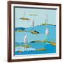 Beach Bums-Phyllis Adams-Framed Art Print