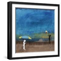 Beach Bums-Clayton Rabo-Framed Giclee Print