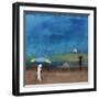 Beach Bums-Clayton Rabo-Framed Giclee Print