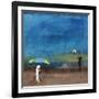 Beach Bums-Clayton Rabo-Framed Giclee Print