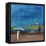 Beach Bums-Clayton Rabo-Framed Stretched Canvas