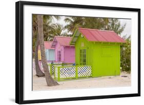 Beach Bungalow, Princess Cays, Eleuthera, Bahamas-Lisa S. Engelbrecht-Framed Photographic Print