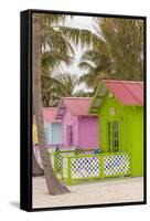 Beach Bungalow, Princess Cays, Eleuthera, Bahamas-Lisa S^ Engelbrecht-Framed Stretched Canvas