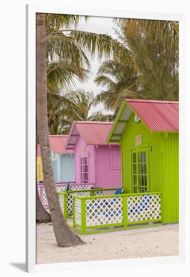 Beach Bungalow, Princess Cays, Eleuthera, Bahamas-Lisa S^ Engelbrecht-Framed Photographic Print