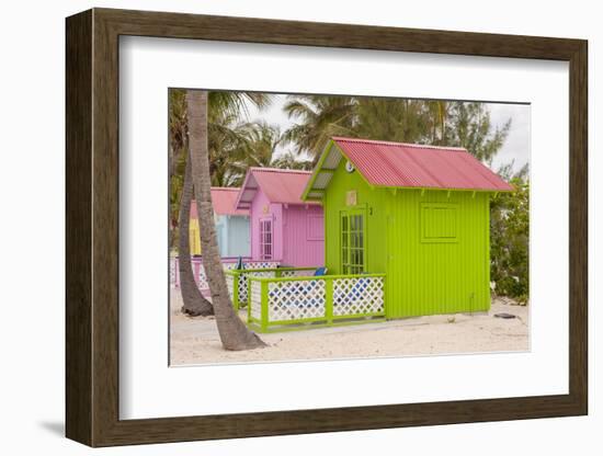 Beach Bungalow, Princess Cays, Eleuthera, Bahamas-Lisa S. Engelbrecht-Framed Photographic Print