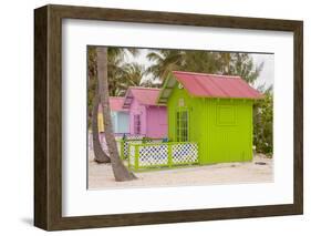 Beach Bungalow, Princess Cays, Eleuthera, Bahamas-Lisa S. Engelbrecht-Framed Photographic Print