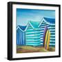 Beach Cabana I-Patricia Pinto-Framed Premium Giclee Print
