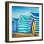 Beach Cabana I-Patricia Pinto-Framed Premium Giclee Print