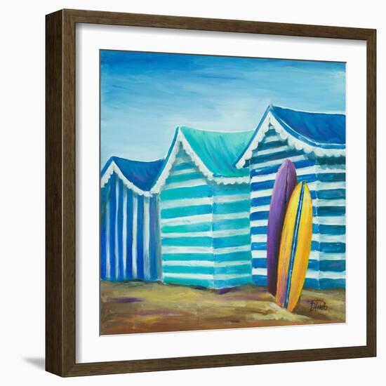 Beach Cabana I-Patricia Pinto-Framed Art Print