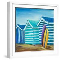 Beach Cabana I-Patricia Pinto-Framed Art Print