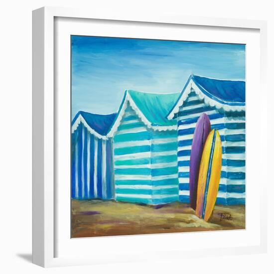 Beach Cabana I-Patricia Pinto-Framed Art Print