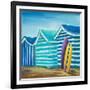 Beach Cabana I-Patricia Pinto-Framed Art Print