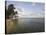 Beach Cabana, Tobaco Caye, Belize, Central America-Jane Sweeney-Stretched Canvas