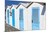 Beach Cabins, Positano, Italy-George Oze-Mounted Photographic Print