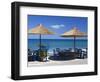 Beach Cafe, Kato Zakros, Lasithi Region, Crete, Greek Islands, Greece, Europe-Stuart Black-Framed Photographic Print