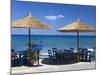 Beach Cafe, Kato Zakros, Lasithi Region, Crete, Greek Islands, Greece, Europe-Stuart Black-Mounted Photographic Print