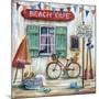 Beach Cafe-Marilyn Dunlap-Mounted Art Print