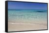 Beach Cala Mesquita, Capdepera, Majorca (Mallorca)-Markus Lange-Framed Stretched Canvas