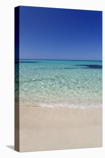 Beach Cala Mesquita, Capdepera, Majorca (Mallorca)-Markus Lange-Stretched Canvas