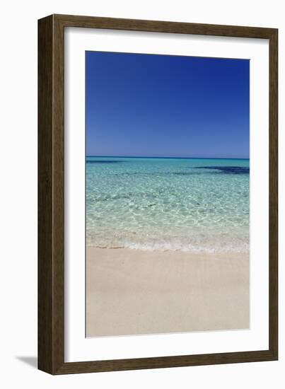 Beach Cala Mesquita, Capdepera, Majorca (Mallorca)-Markus Lange-Framed Photographic Print