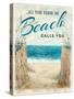 Beach Calls You-Ann Marie Coolick-Stretched Canvas