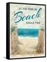 Beach Calls You-Ann Marie Coolick-Framed Stretched Canvas
