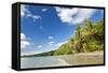 Beach, Cape Tribulation, Daintree National Park, Queensland, Australia-Peter Adams-Framed Stretched Canvas