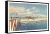 Beach, Casino, Pensacola, Florida-null-Framed Stretched Canvas