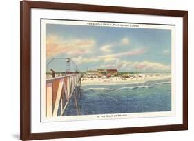 Beach, Casino, Pensacola, Florida-null-Framed Premium Giclee Print