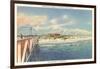 Beach, Casino, Pensacola, Florida-null-Framed Art Print