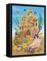 Beach Castle-Kathy Kehoe Bambeck-Framed Stretched Canvas