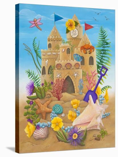 Beach Castle-Kathy Kehoe Bambeck-Stretched Canvas