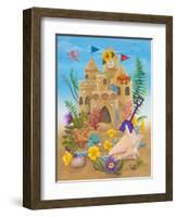 Beach Castle-Kathy Kehoe Bambeck-Framed Giclee Print