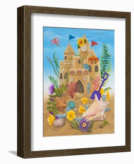 Beach Castle-Kathy Kehoe Bambeck-Framed Giclee Print