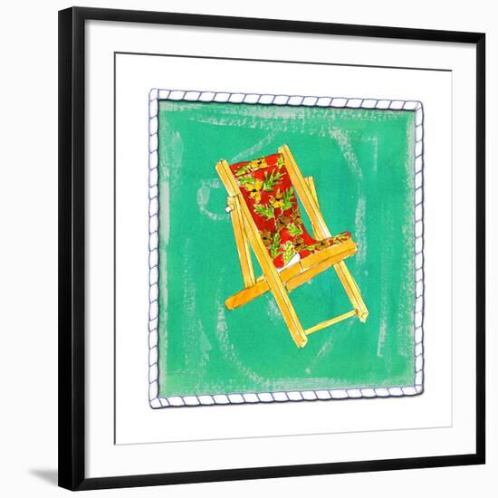 Beach Chair-Ormsby, Anne Ormsby-Framed Art Print