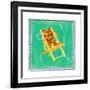 Beach Chair-Ormsby, Anne Ormsby-Framed Art Print