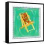 Beach Chair-Ormsby, Anne Ormsby-Framed Stretched Canvas